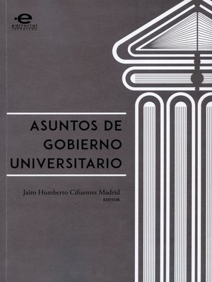 cover image of Asuntos de gobierno universitario